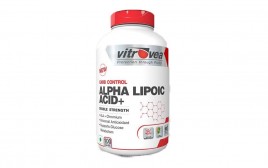 Vitrovea Carb Control Alpha Lipoic Acid+ Double Strength  Plastic Bottle  100 pcs